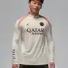 FQ2625-111 Maglia allenamento uomo Paris Saint-Germain Strike NIKE 24/25 Terza Ivory