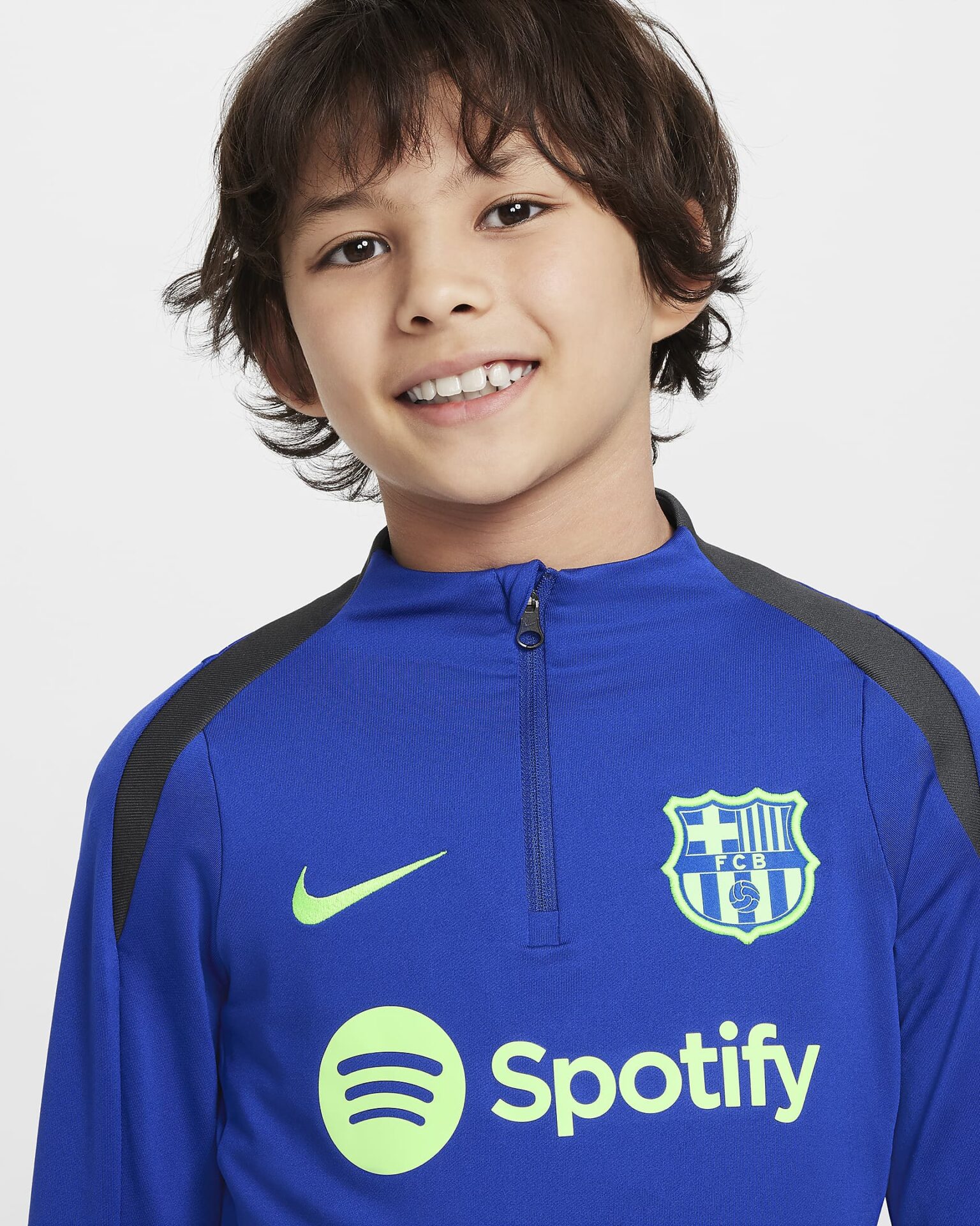 FQ2636-418 C Maglia allenamento FC BARCELONA Strike Terza NIKE Junior 24/25