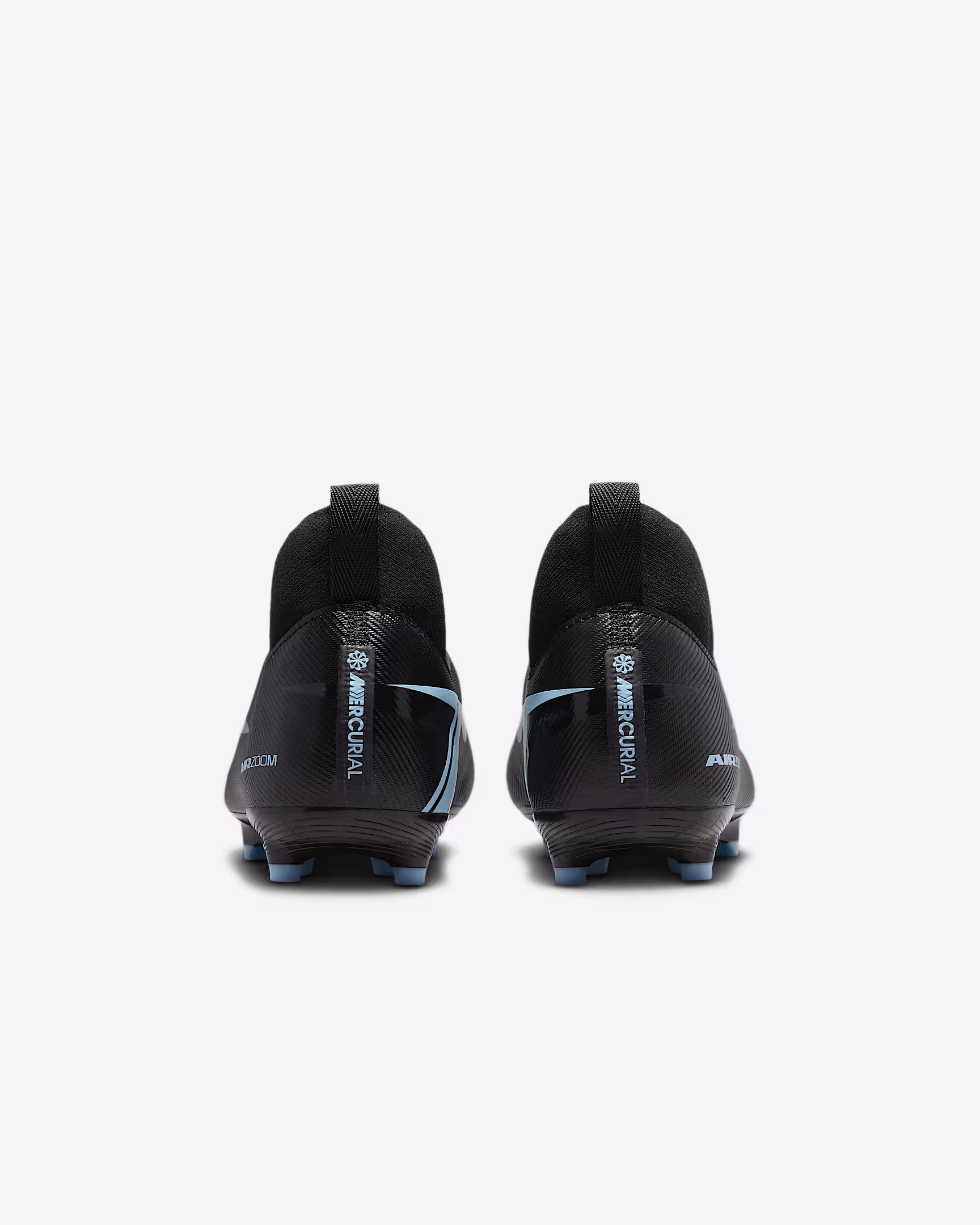 FQ8304-001 F Nike Jr. Zoom Mercurial Superfly 10 Academy FG/MG Nero/Ice Blue