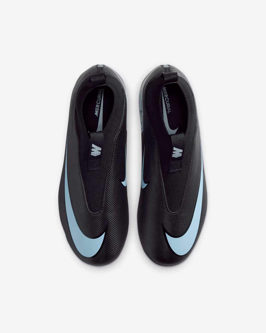 NIKE Zoom Mercurial Superfly 10 Academy AG Nero/Ice Blue Junior