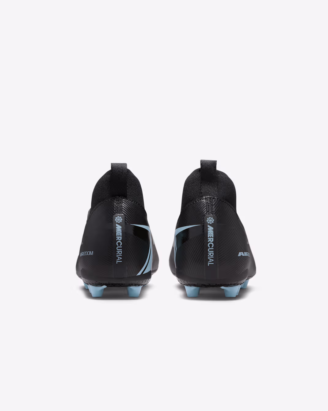 NIKE Zoom Mercurial Superfly 10 Academy AG Nero/Ice Blue Junior