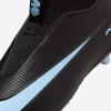 NIKE Zoom Mercurial Superfly 10 Academy AG Nero/Ice Blue Junior