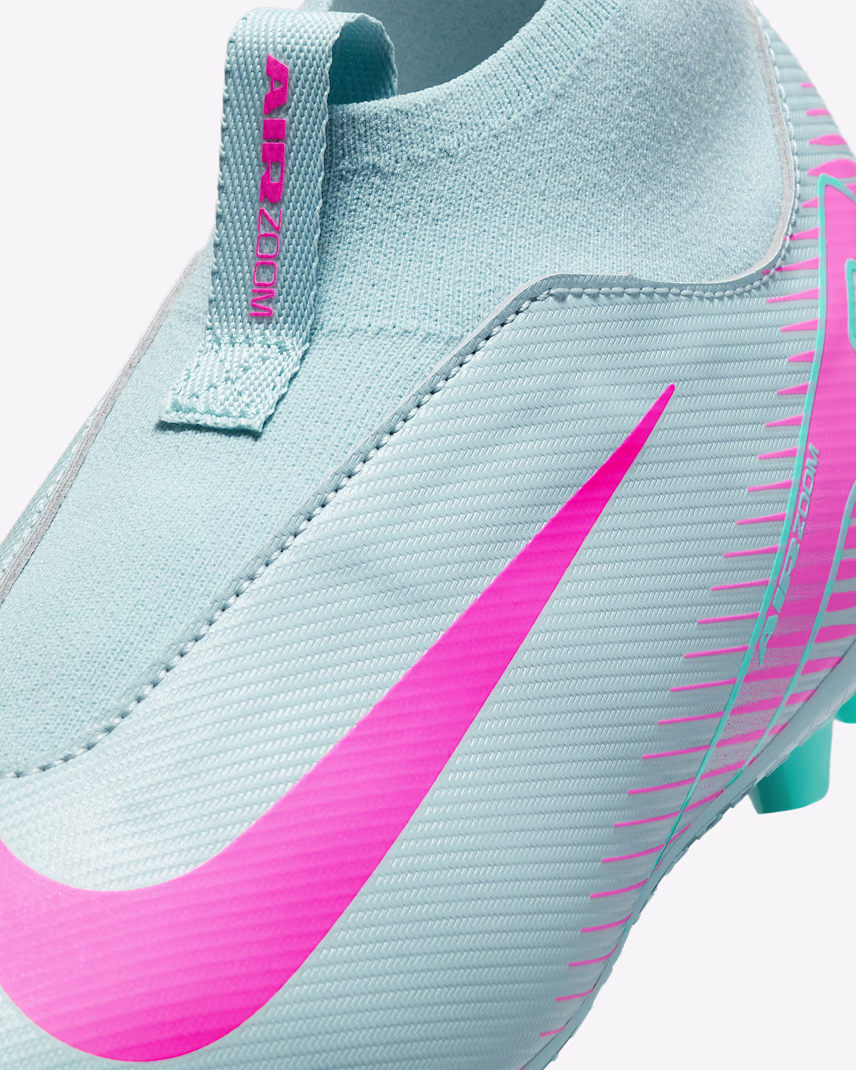 FQ8308-301 H NIKE Zoom Mercurial Superfly 10 Academy AG Ocean Cube/Pink Blast Junior