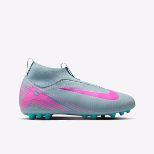 NIKE Zoom Mercurial Superfly 10 Academy AG Ocean Cube/Pink Blast Junior