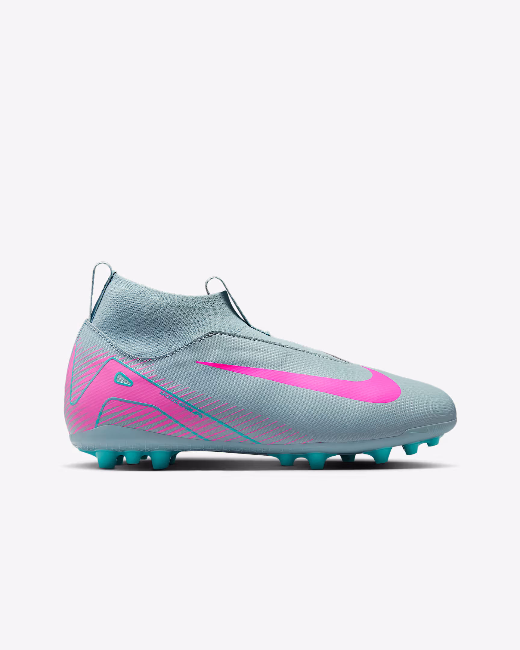 FQ8308-301 NIKE Zoom Mercurial Superfly 10 Academy AG Ocean Cube/Pink Blast Junior