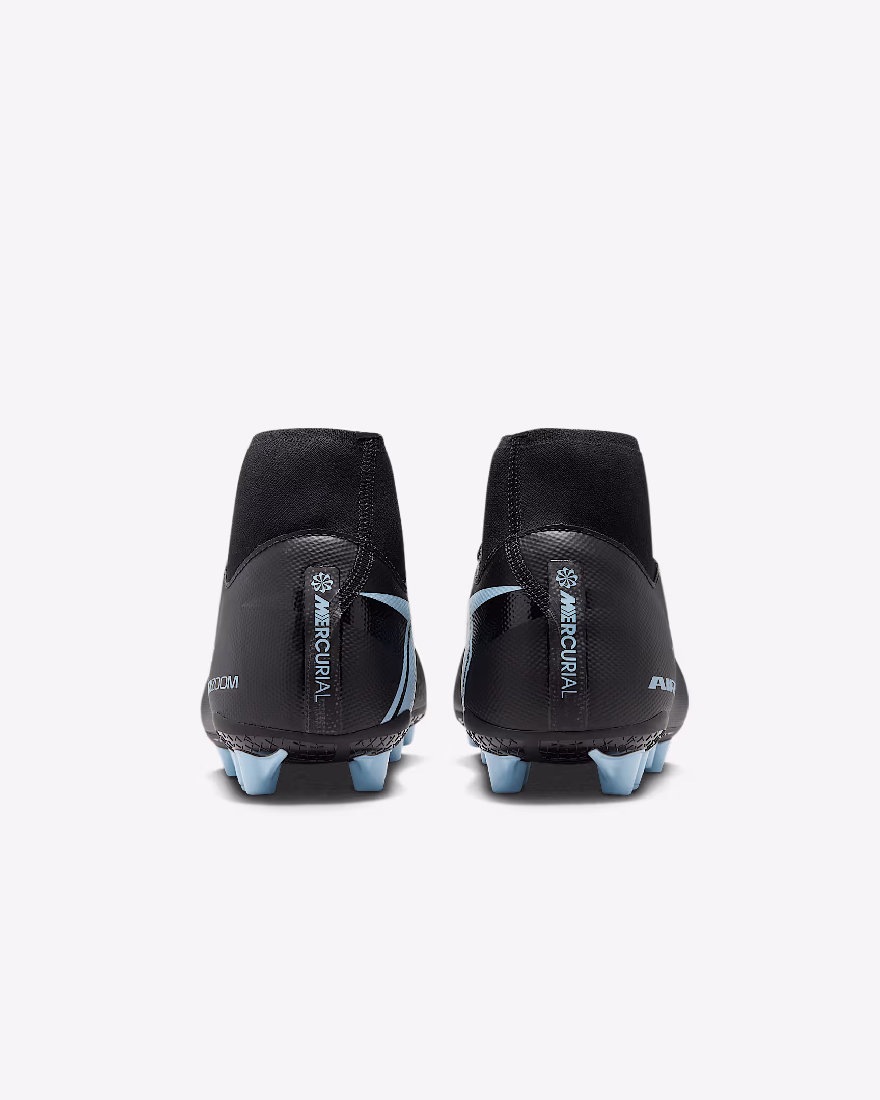 NIKE Zoom Mercurial Superfly 10 Academy AG Nero/Ice Blue