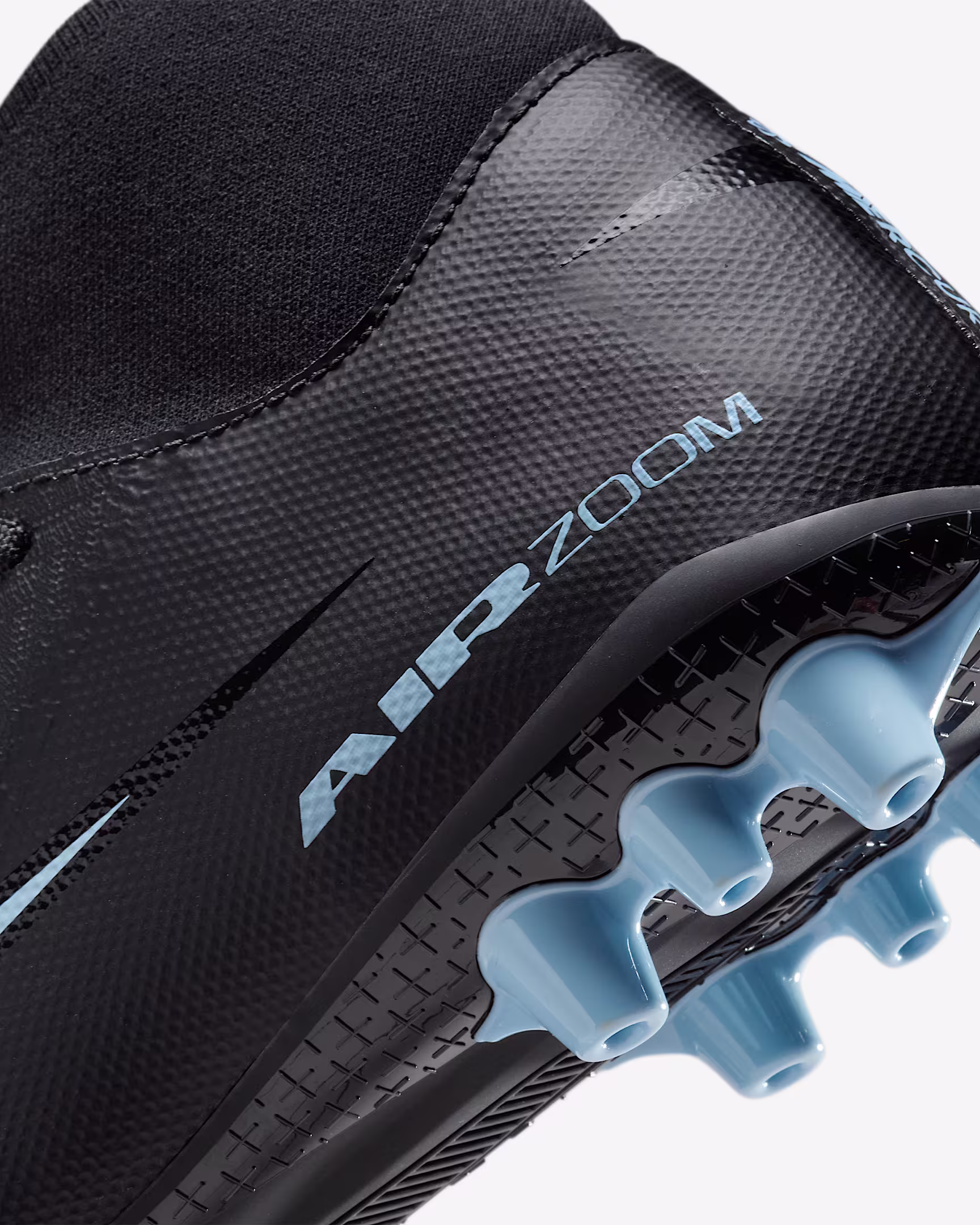 NIKE Zoom Mercurial Superfly 10 Academy AG Nero/Ice Blue