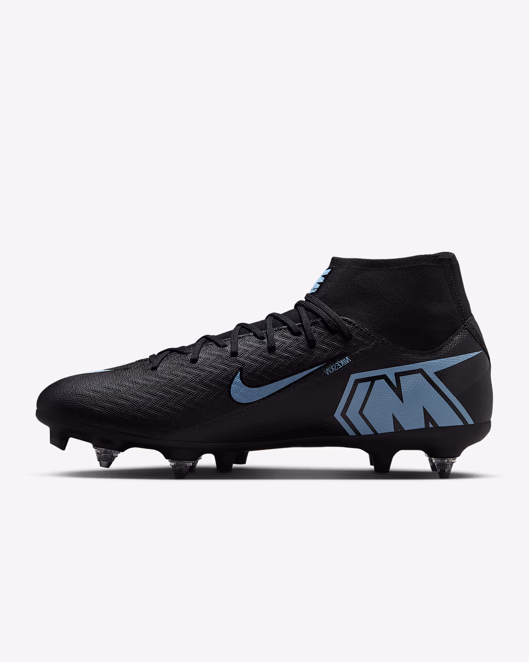 NIKE Zoom Mercurial Superfly 10 Academy SG Nero/Ice Blue