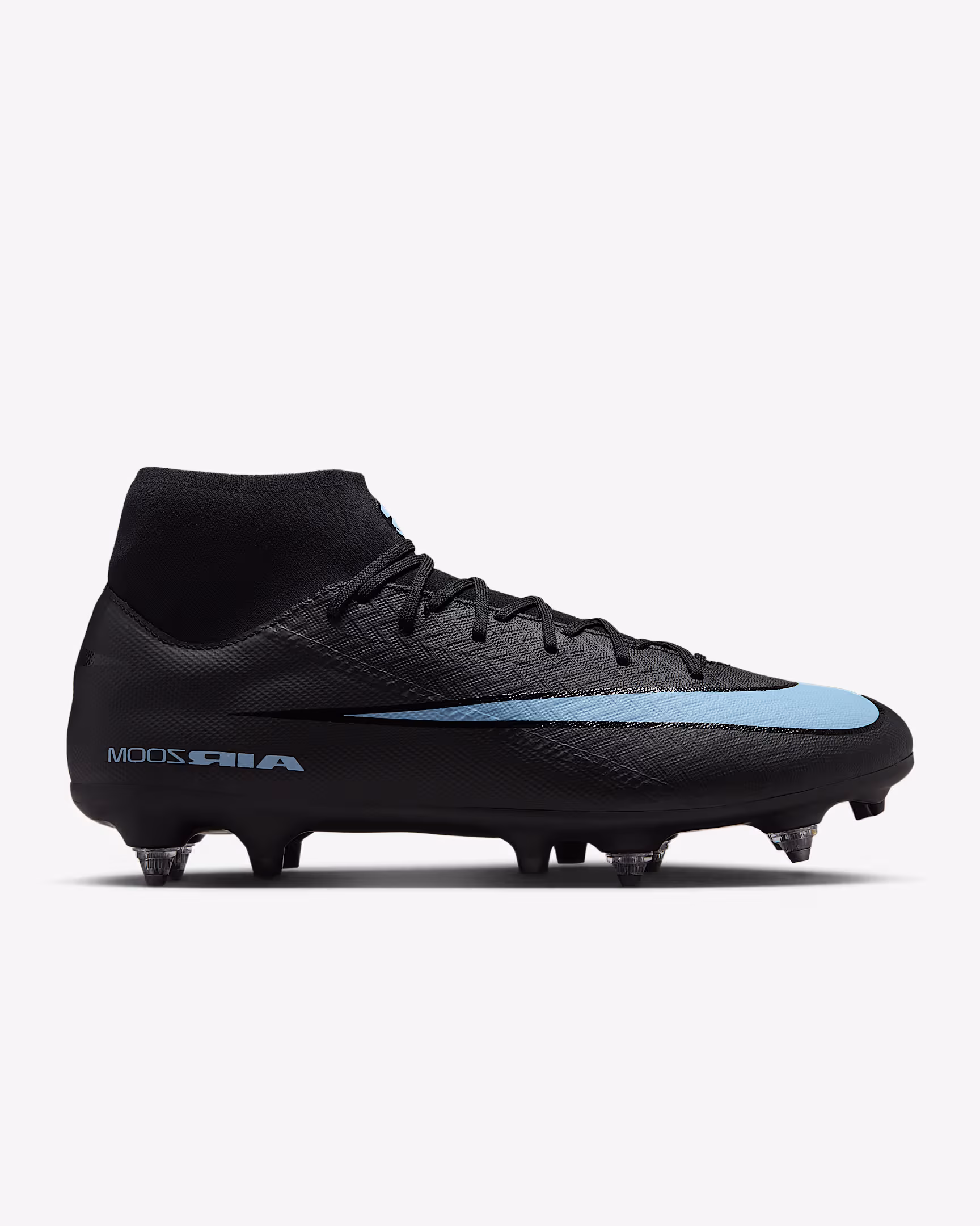 NIKE Zoom Mercurial Superfly 10 Academy SG Nero/Ice Blue