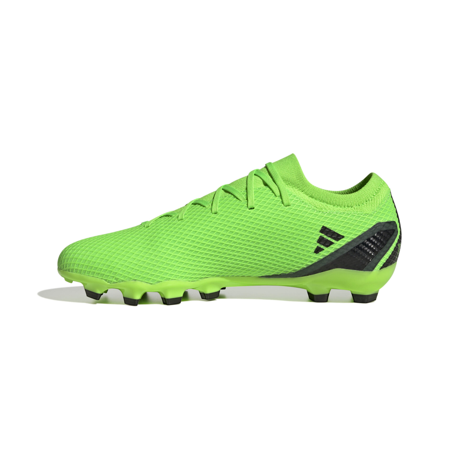 GW8478_4_FOOTWEAR_Photography_Side Medial Center View_white Scarpe calcio X SPEEDPORTAL.3 MG