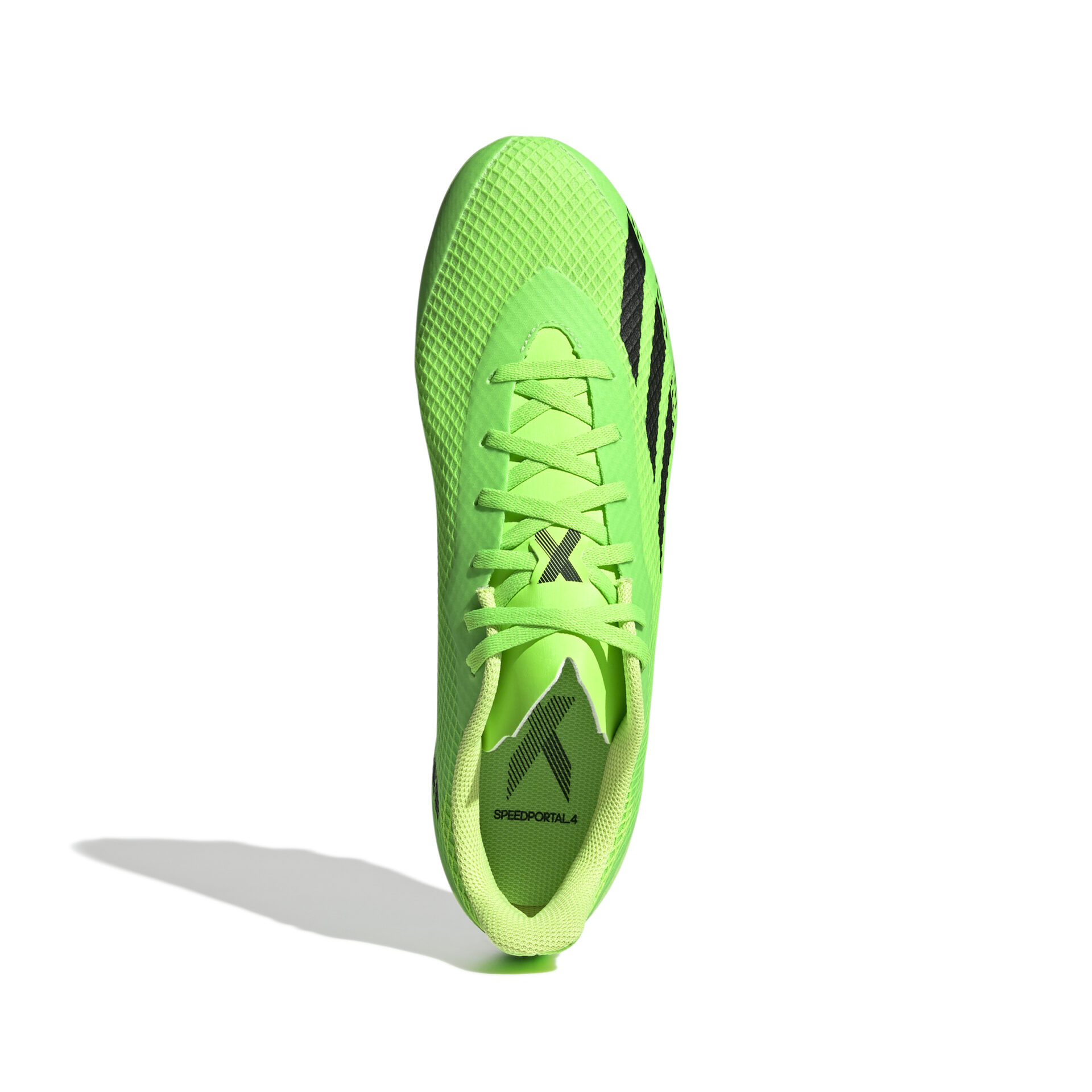GW8494_2_FOOTWEAR_Photography_Top Portrait View_white Scarpe calcio X SPEEDPORTAL.4 FG