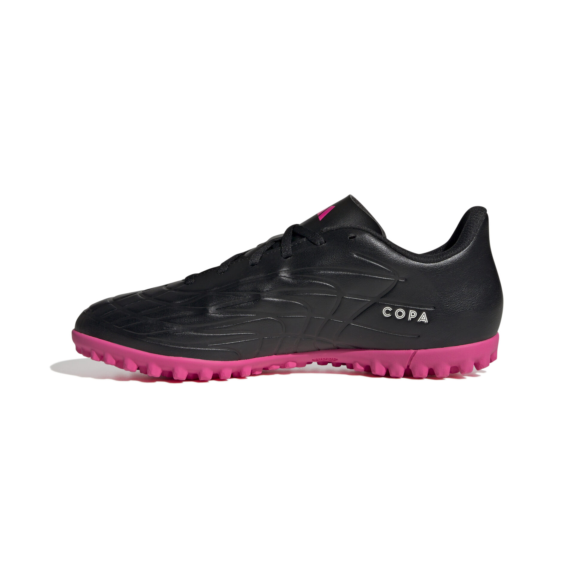 GY9049_4_FOOTWEAR_Photography_Side Medial Center View_white Scarpe calcio ADIDAS COPA PURE.4 TF