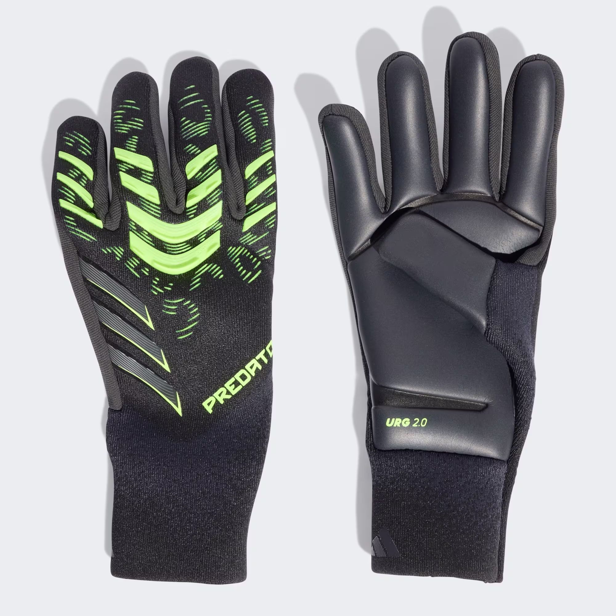 Guanti Portiere PREDATOR GL PRO Adidas Black Carbon Lemon