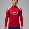 HJ3395-660 Maglia allenamento uomo Paris Saint-Germain Strike NIKE 24/25 Quarta