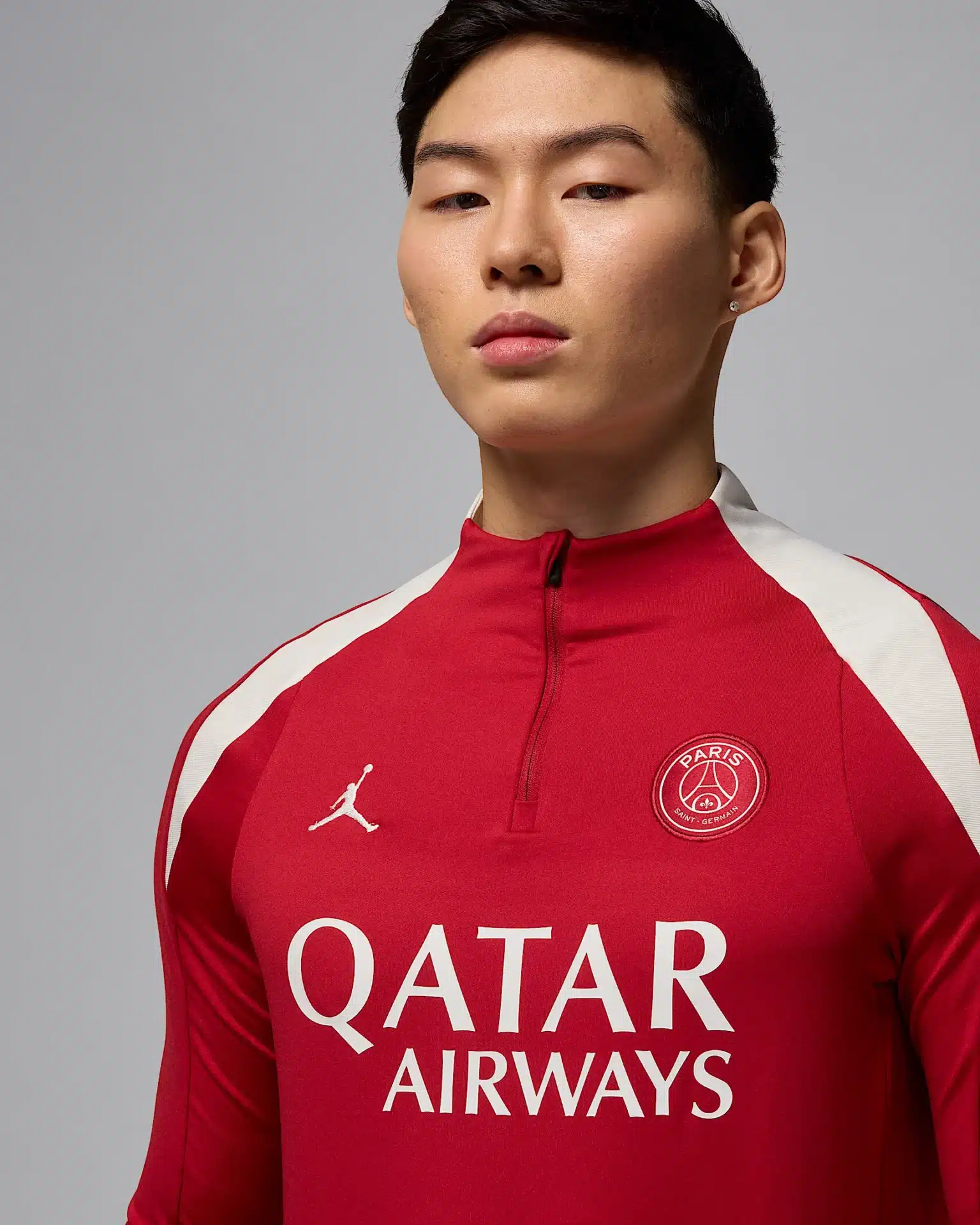 HJ3395-660 C Maglia allenamento uomo Paris Saint-Germain Strike NIKE 24/25 Quarta