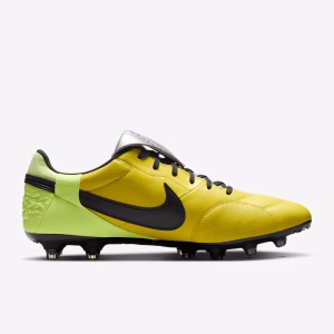 The NIKE Premier III FG Volt Ice/Vibrant Yellow/Nero