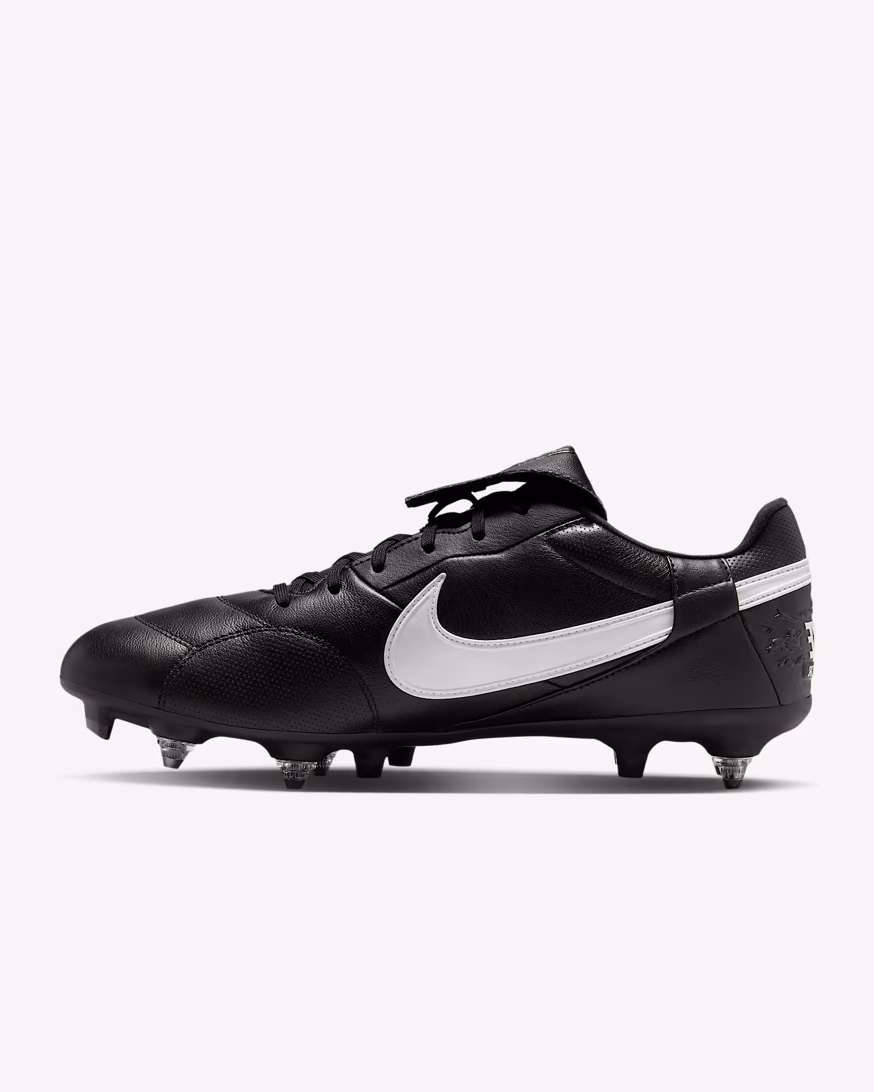The NIKE Premier III SG-PRO AC Black