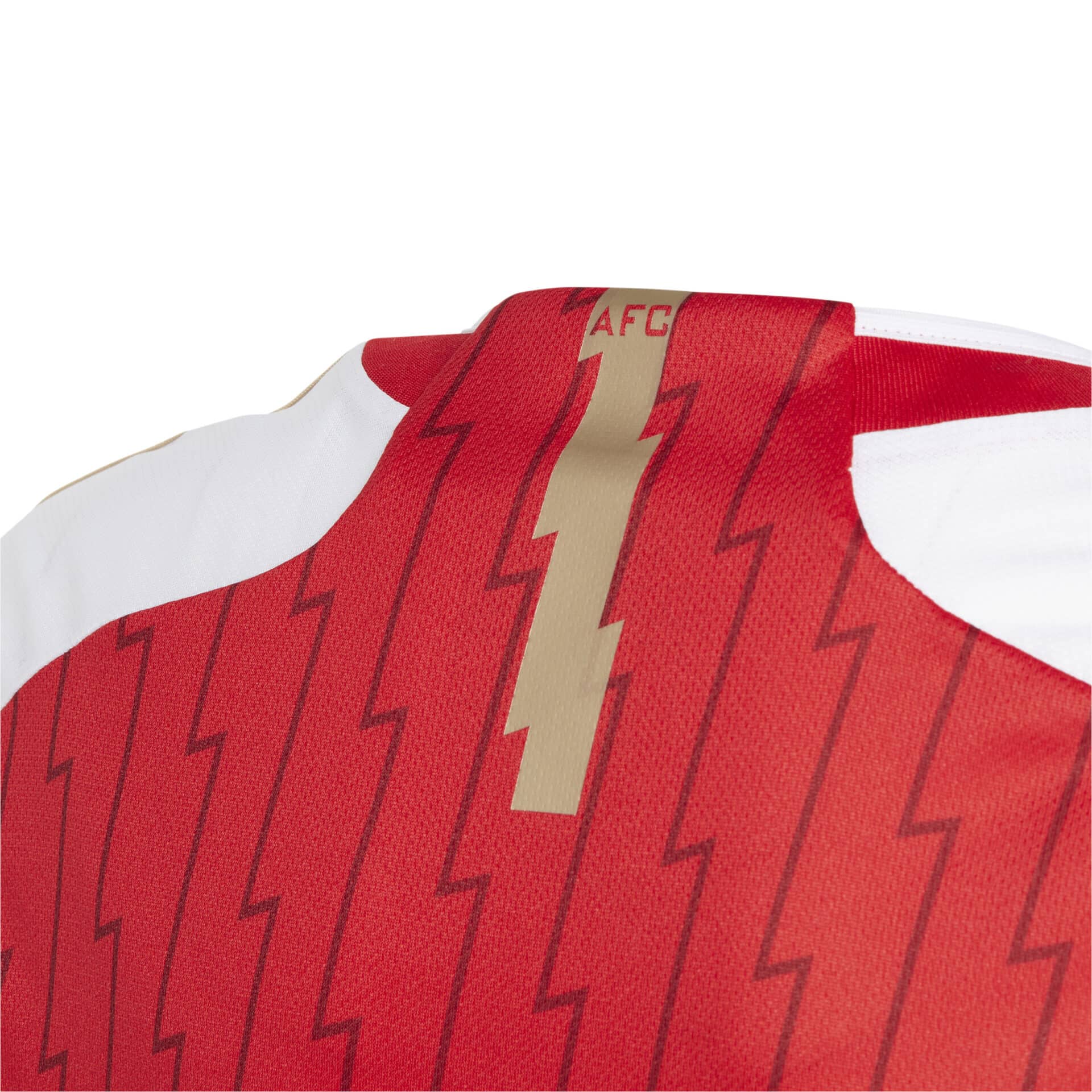 HZ2133_6_APPAREL_Photography_Detail View 3_white Maglia Junior Home ARSENAL FC 23/24