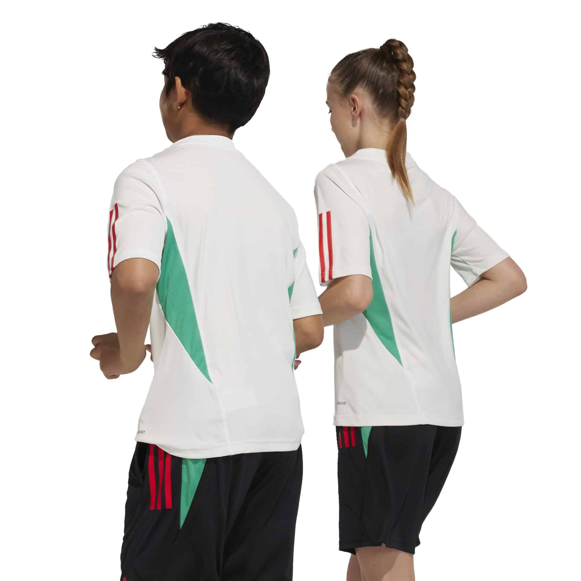IA8490_7_APPAREL_On Model_Standard Unisex Back View_white Maglia Allenamento Tiro 23 Manchester United FC Junior