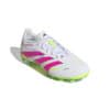 ID3794_5_FOOTWEAR_Photography_Front Lateral Top View_white Scarpe calcio ADIDAS PREDATOR LEAGUE MG White Pink Lemon Junior