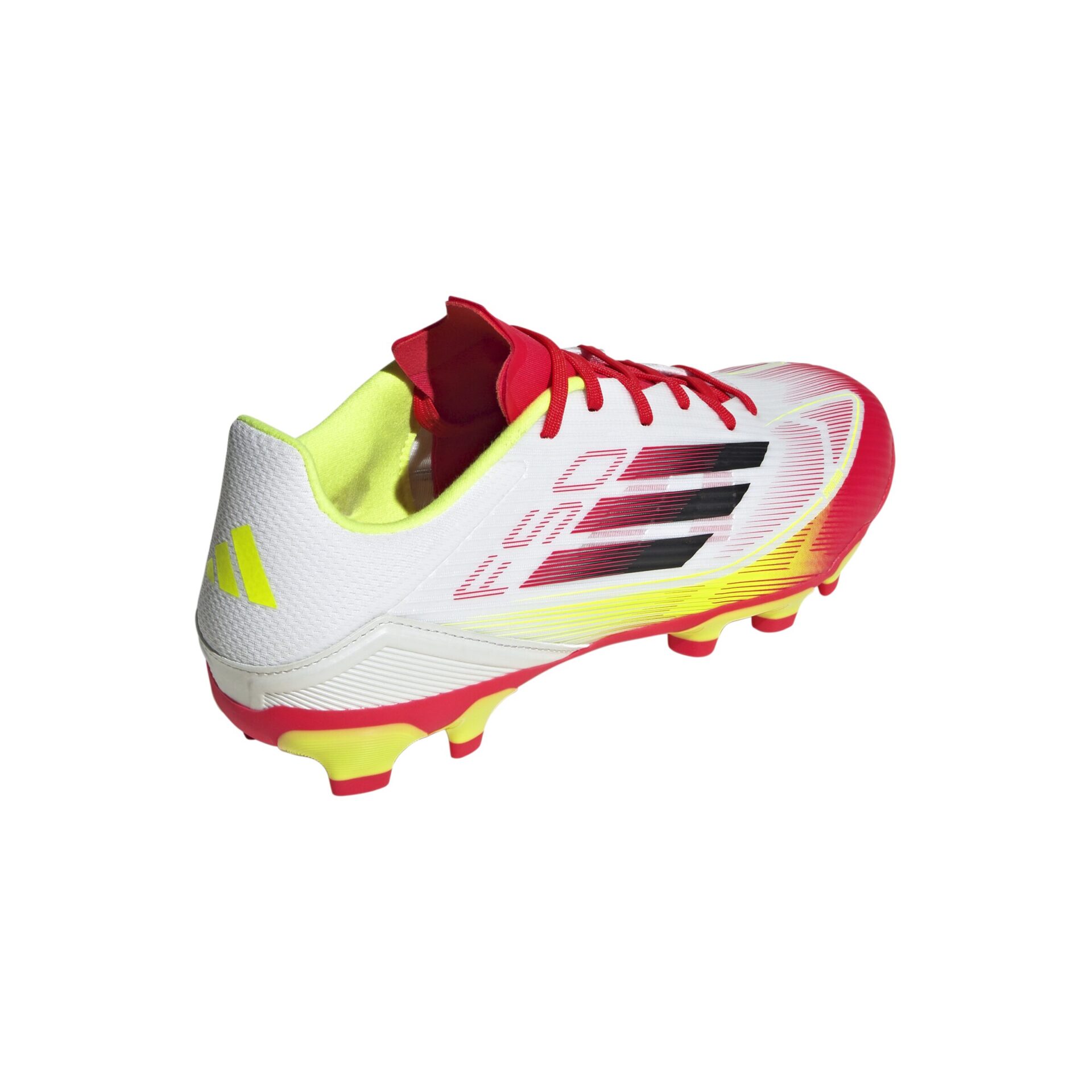 IE1235_6_FOOTWEAR_Photography_Back Lateral Top View_white Scarpe calcio ADIDAS F50 LEAGUE MG