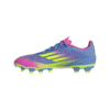 IE1236_4_FOOTWEAR_Photography_Side Medial Center View_transparent Scarpe calcio ADIDAS F50 LEAGUE MG Blue Fusion