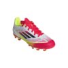 IE3752_5_FOOTWEAR_Photography_Front Lateral Top View_white Scarpe calcio ADIDAS F50 LEAGUE MG Junior