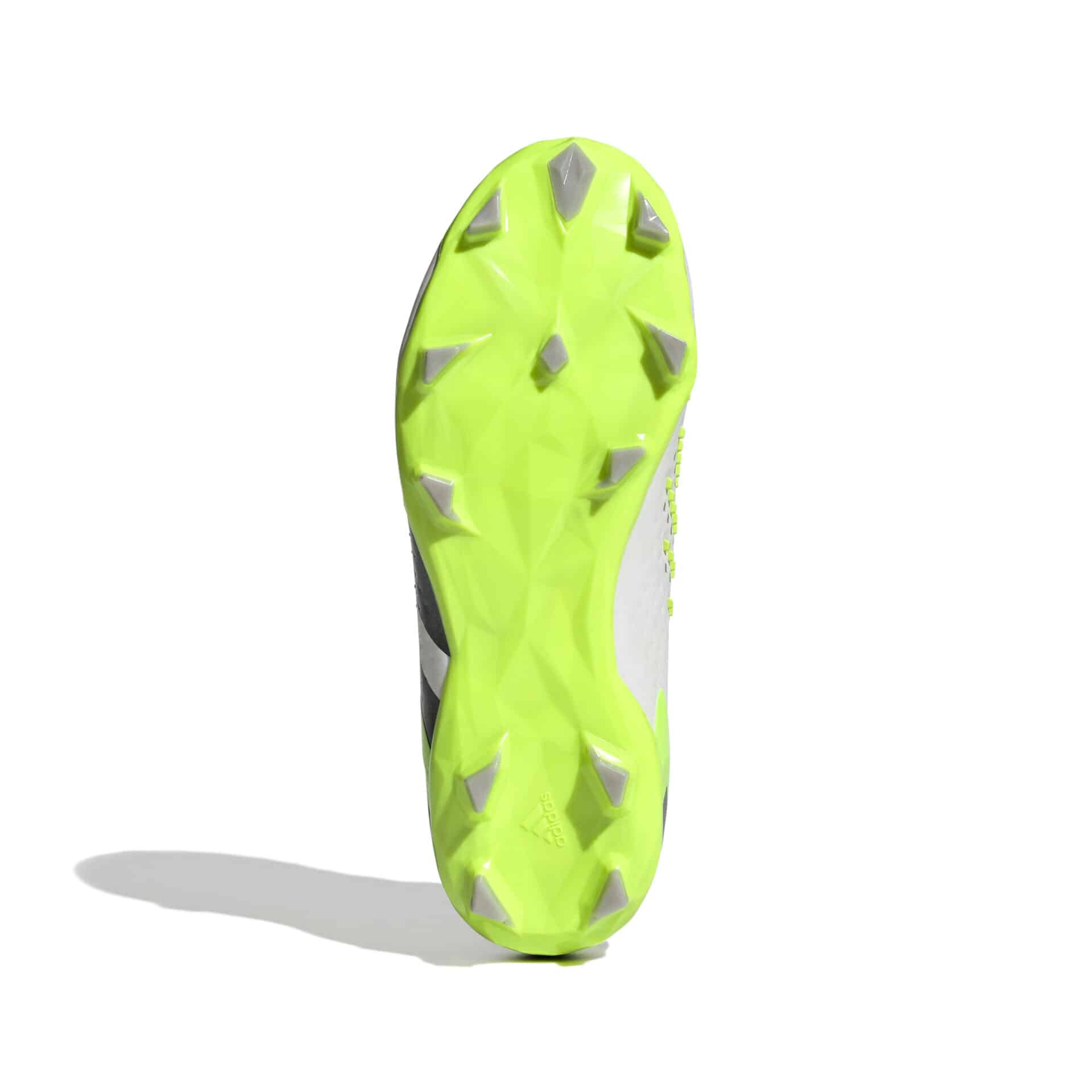 IE9500_3_FOOTWEAR_Photography_Bottom View_white Scarpe calcio ADIDAS PREDATOR ACCURACY.1 FG Junior
