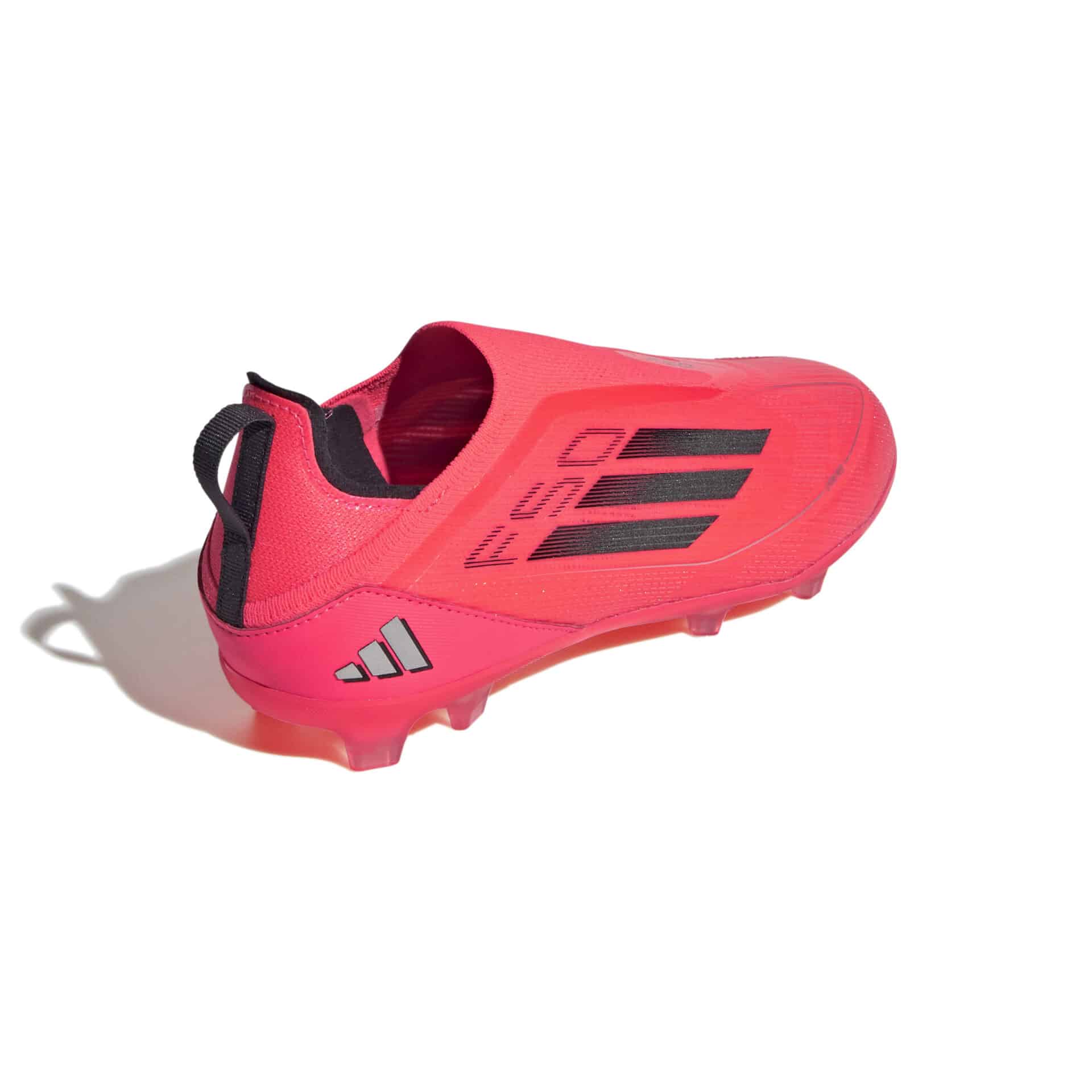 IF1356_7_FOOTWEAR_Photography_Back Lateral Top View_white Scarpe calcio ADIDAS F50 PRO LL FG Turbo Junior