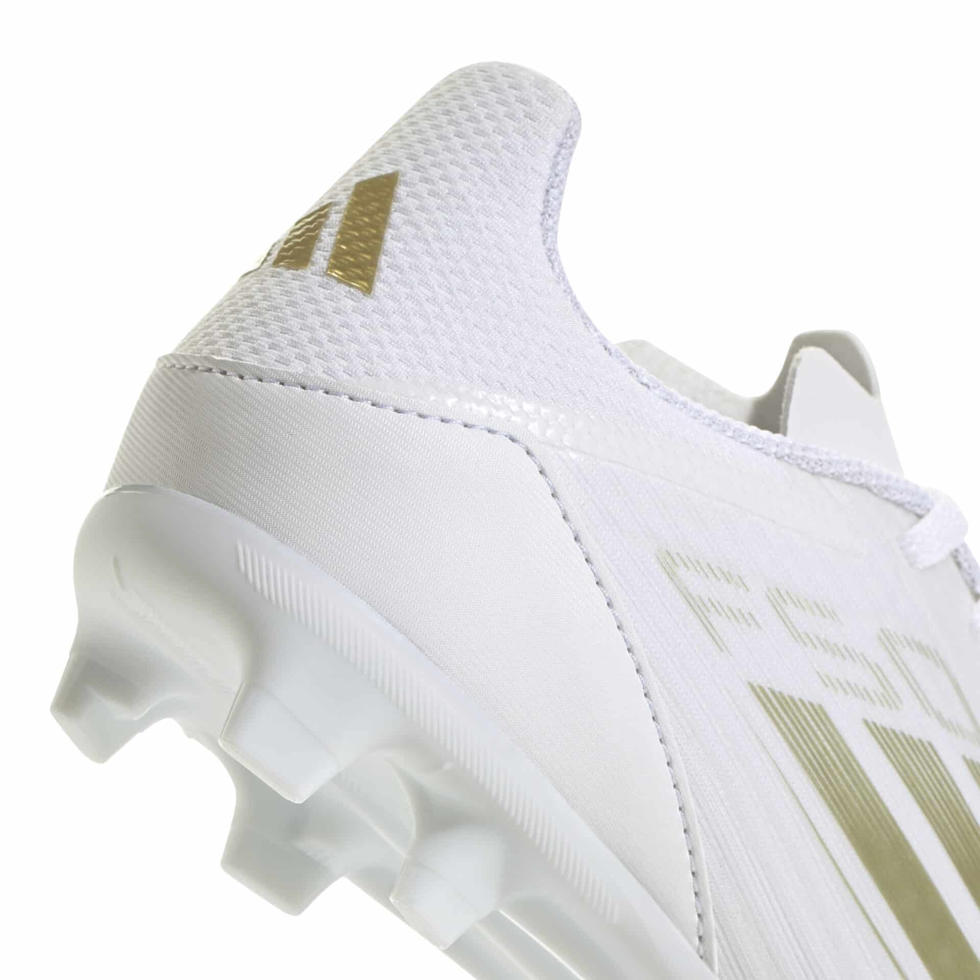 Scarpa calcio ADIDAS F50 LEAGUE FG/MG Junior Bianco Oro