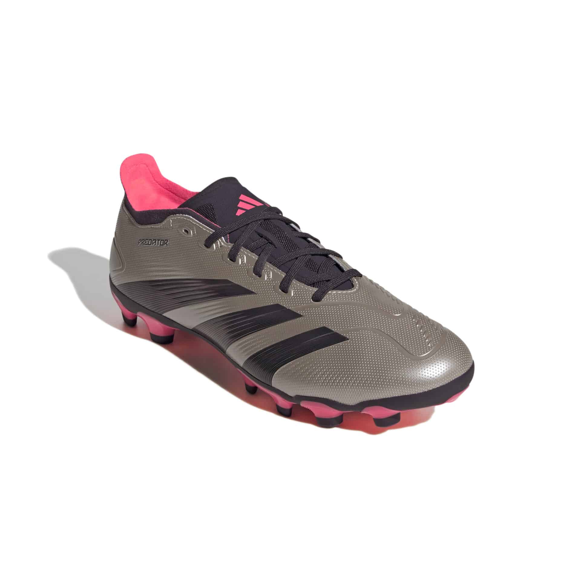 IF6383_5_FOOTWEAR_Photography_Front Lateral Top View_white Scarpe calcio ADIDAS PREDATOR LEAGUE MG Platinum