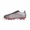 IF6410_4_FOOTWEAR_Photography_Side Medial Center View_white Scarpe calcio ADIDAS PREDATOR LEAGUE MG Platinum Junior