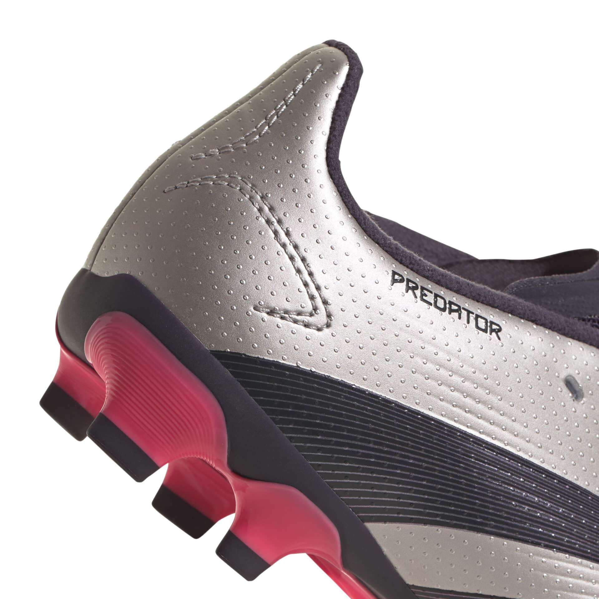 IF6410_7_FOOTWEAR_Photography_Detail View 1_white Scarpe calcio ADIDAS PREDATOR LEAGUE MG Platinum Junior