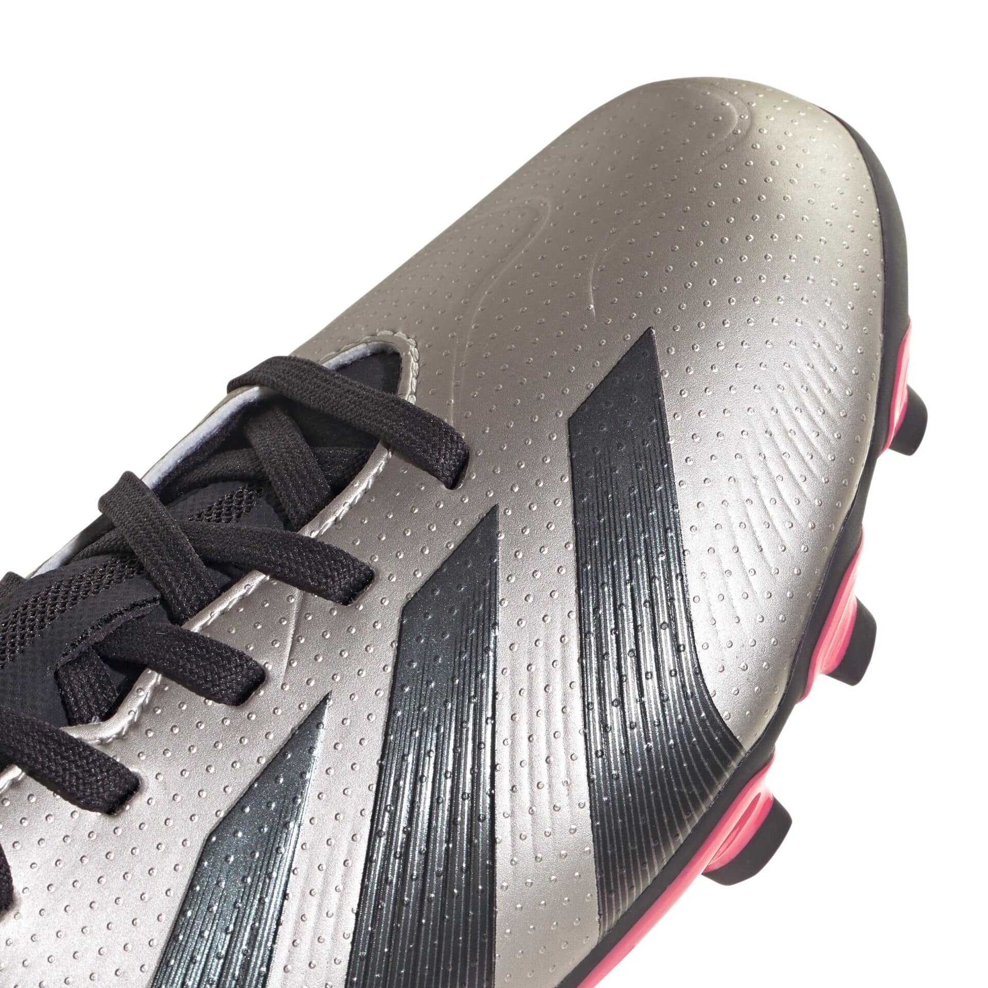 IF6410_8_FOOTWEAR_Photography_Detail View 2_white Scarpe calcio ADIDAS PREDATOR LEAGUE MG Platinum Junior