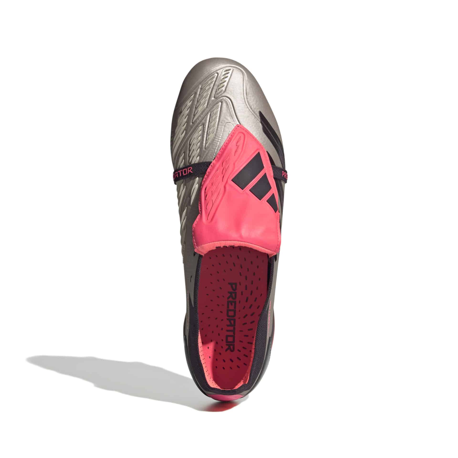 IF6443_2_FOOTWEAR_Photography_Top Portrait View_white Scarpe calcio ADIDAS PREDATOR ELITE FT FG Platinum