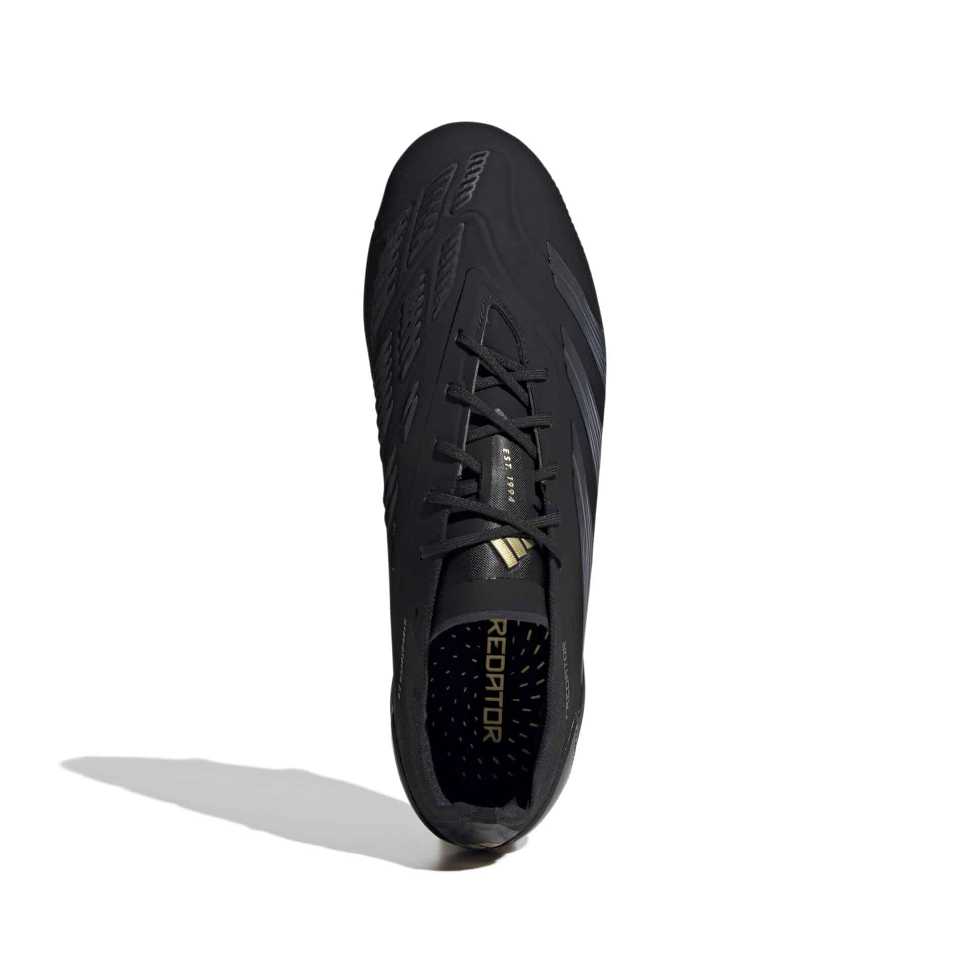 IF8865_2_FOOTWEAR_Photography_Top Portrait View_white Scarpe calcio ADIDAS PREDATOR ELITE FG Black