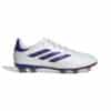 IG6406_1_FOOTWEAR_Photography_Side Lateral Center View_white Scarpa calcio COPA PURE 2 ELITE FG Junior Bianco Blu