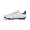 IG6406_4_FOOTWEAR_Photography_Side Medial Center View_white Scarpa calcio COPA PURE 2 ELITE FG Junior Bianco Blu