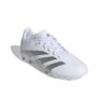 IG7749_5_FOOTWEAR_Photography_Front Lateral Top View_white Scarpe calcio ADIDAS PREDATOR LEAGUE FG Junior