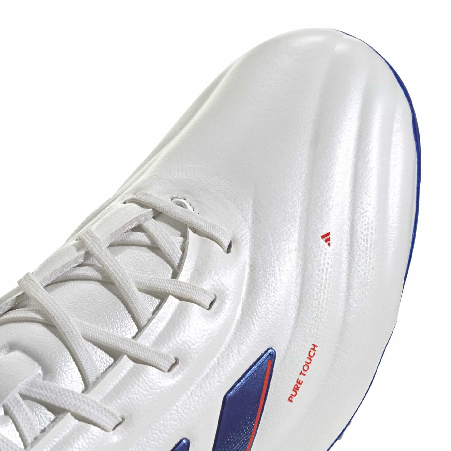 IG8677_7_FOOTWEAR_Photography_Detail View 1_white Scarpe da calcio COPA PURE 2 ELITE AG WhiteBlueRed