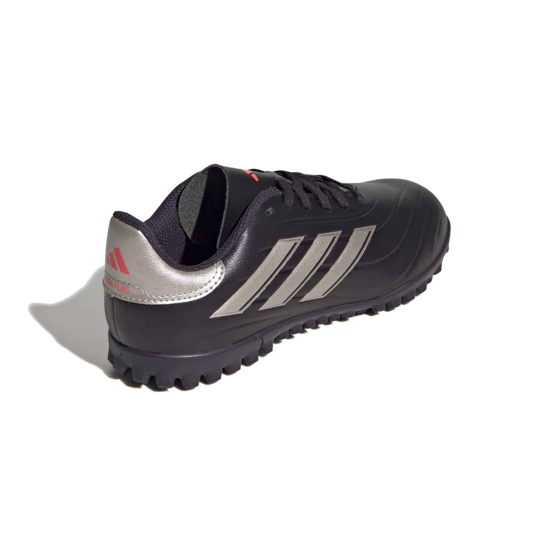 IG8735_6_FOOTWEAR_Photography_Back Lateral Top View_white SCARPE calcio COPA PURE 2 CLUB Junior