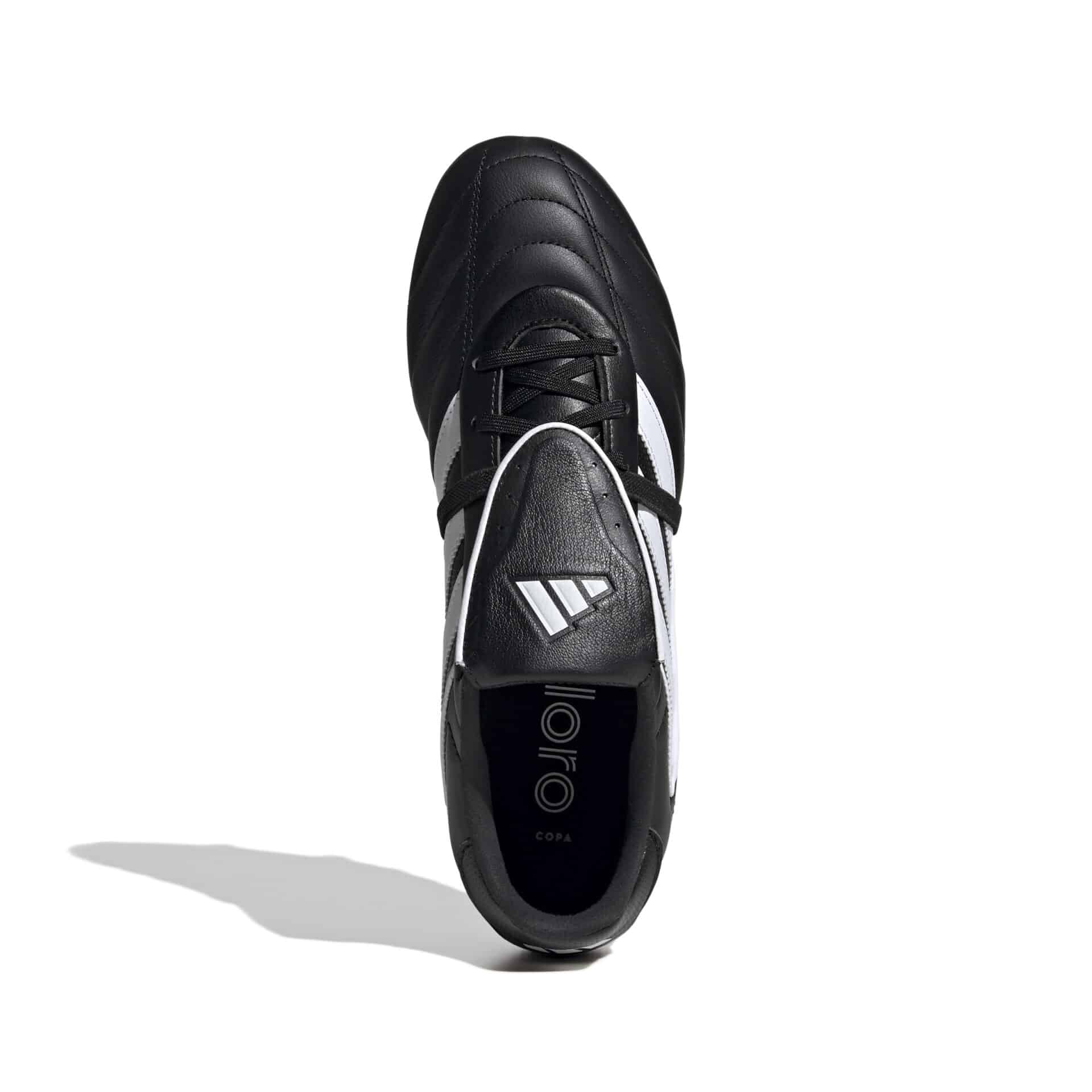 IG8740_2_FOOTWEAR_Photography_Top Portrait View_white Scarpe da calcio ADIDAS COPA II GLORO FG Nera