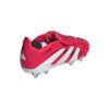 IH5077_6_FOOTWEAR_Photography_Back Lateral Top View_white Scarpe calcio ADIDAS PREDATOR ELITE FT FG Junior Lucid Red