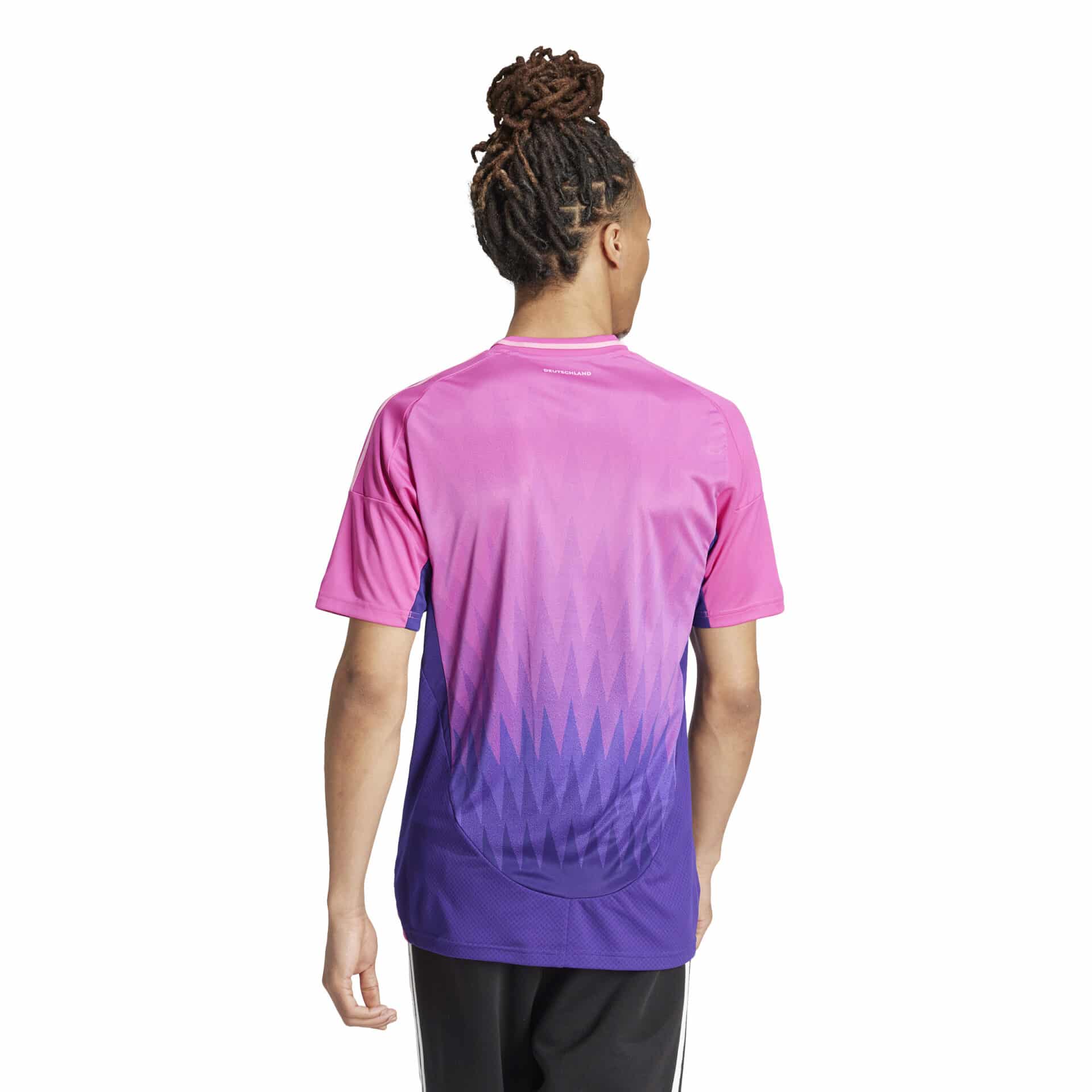 IP8158_6_APPAREL_On Model_Back View_white ADIDAS Maglia Away 24 GERMANIA