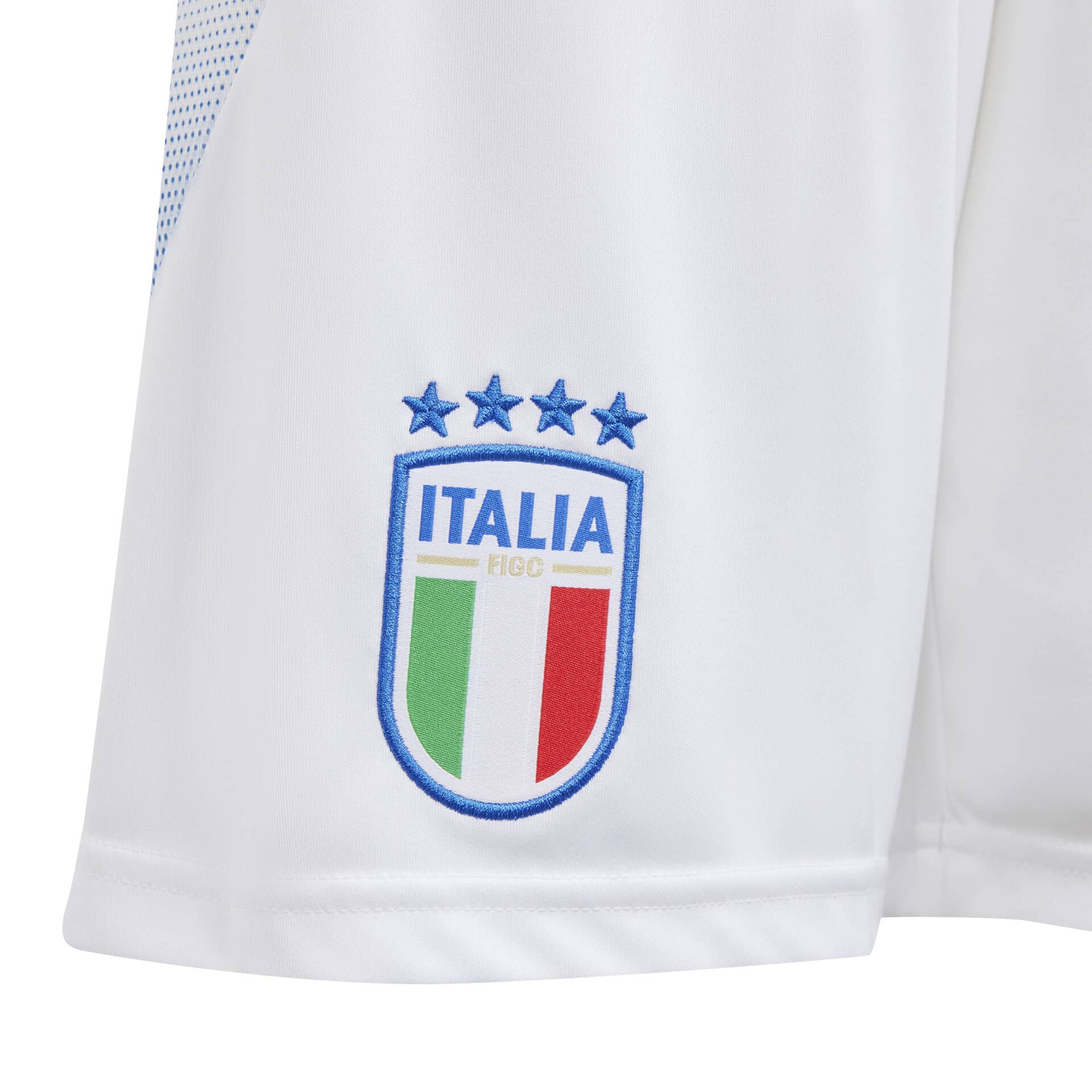 IS7276_6_APPAREL_Photography_Detail View 3_white ADIDAS Short Home 24 ITALIA Junior