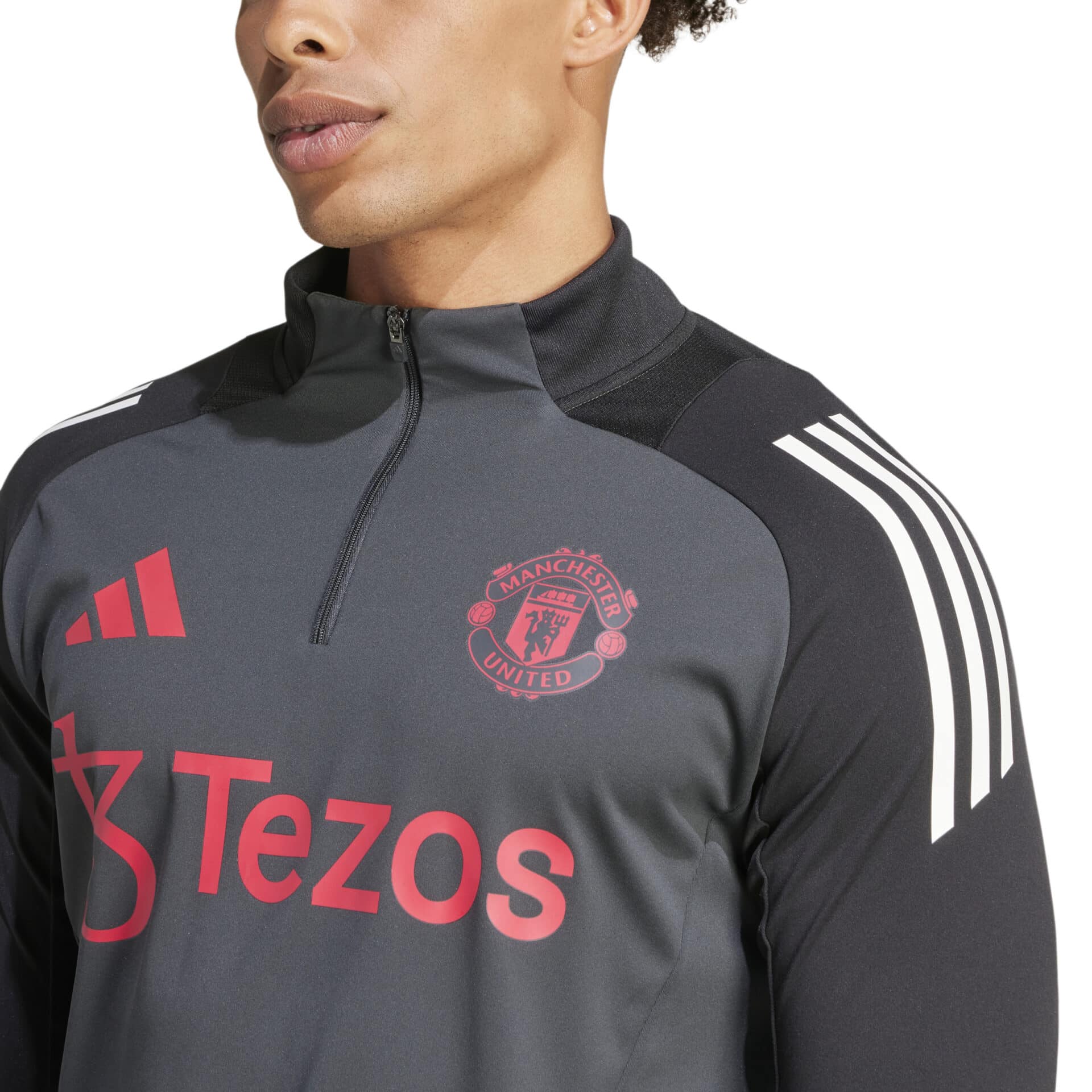 IS8082_7_APPAREL_On Model_Detail View 1_white Felpa Allenamento Tiro 24 Manchester United