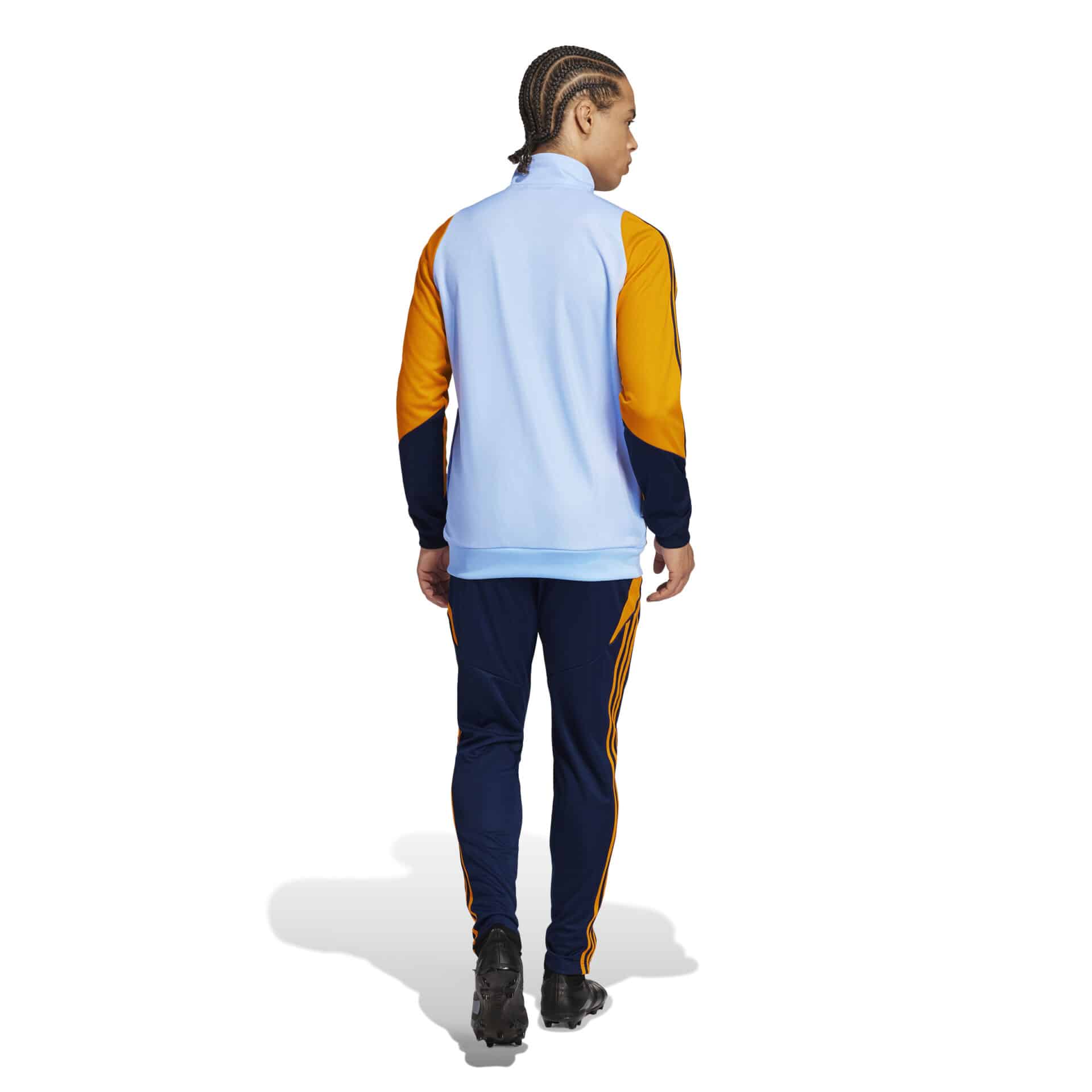 IT5131_6_APPAREL_On Model_Back View_white Tuta Allenamento Tiro 24 Real Madrid