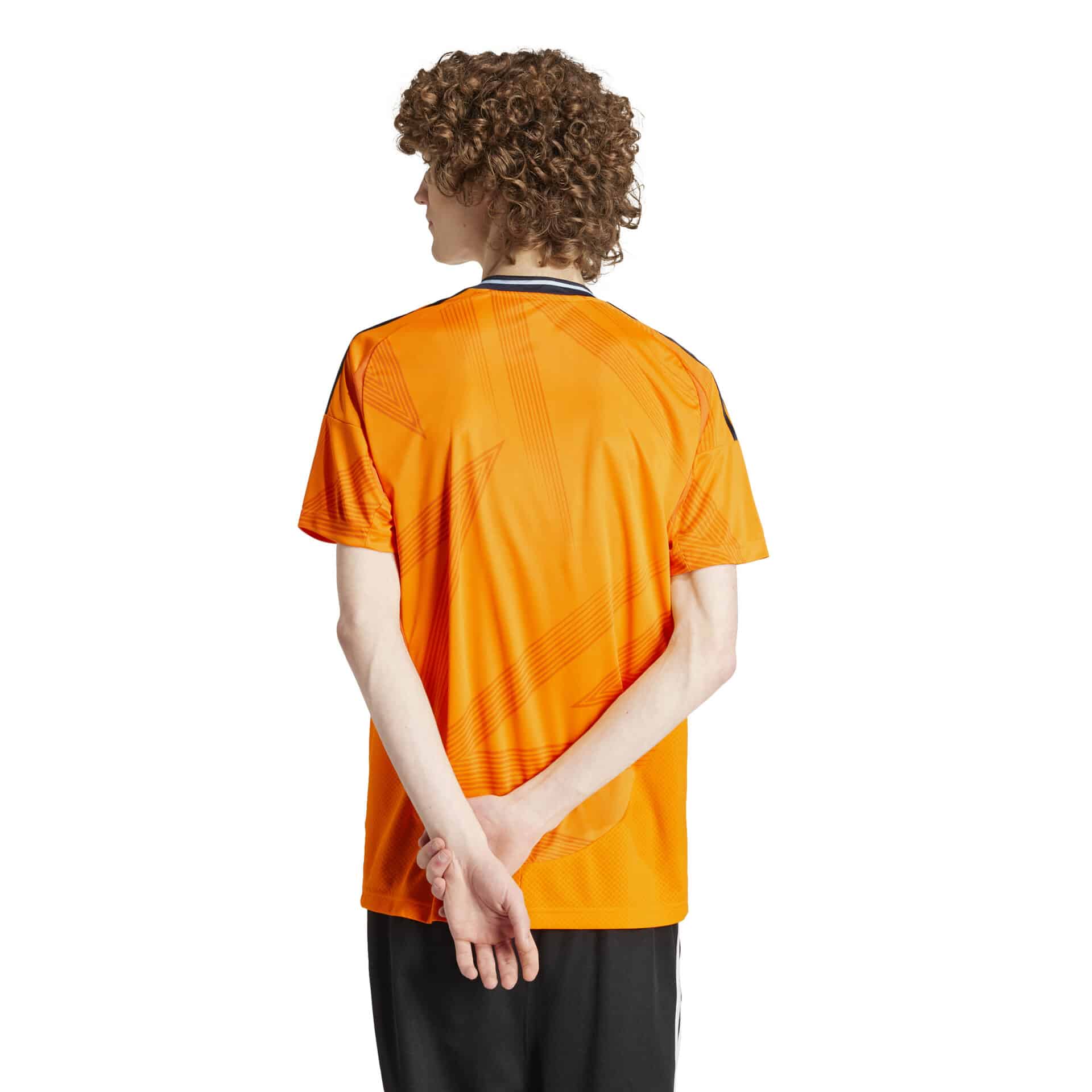 IU5013_6_APPAREL_On Model_Back View_white Maglia AWAY 24/25 REAL MADRID