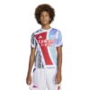 JE7565_3_APPAREL_On Model_Standard View_white Maglia Pre Match ARSENAL FC 24/25 Junior