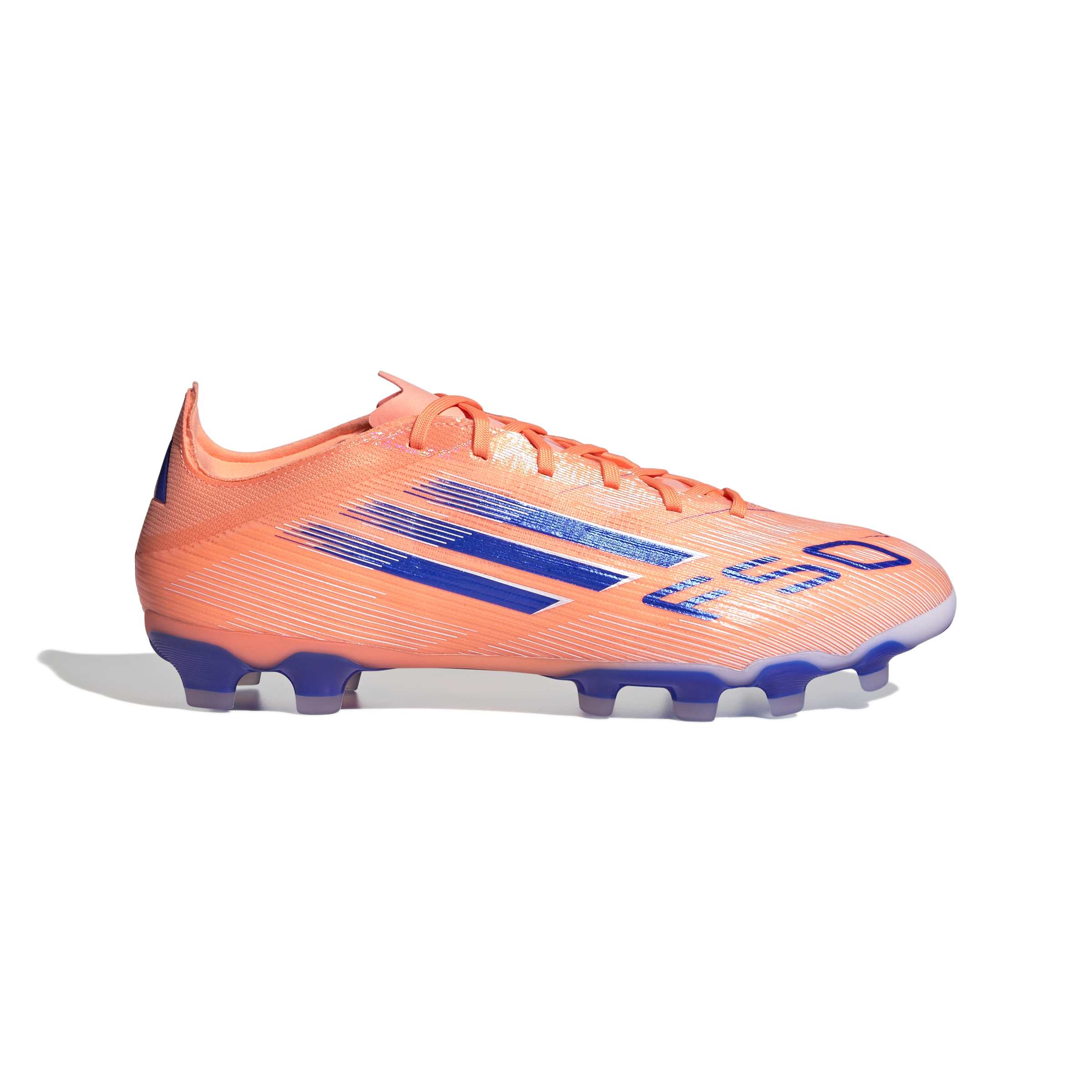 JH7679_1_FOOTWEAR_Photography_Side Lateral Center View_white Scarpe calcio ADIDAS F50 PRO FG Beaora